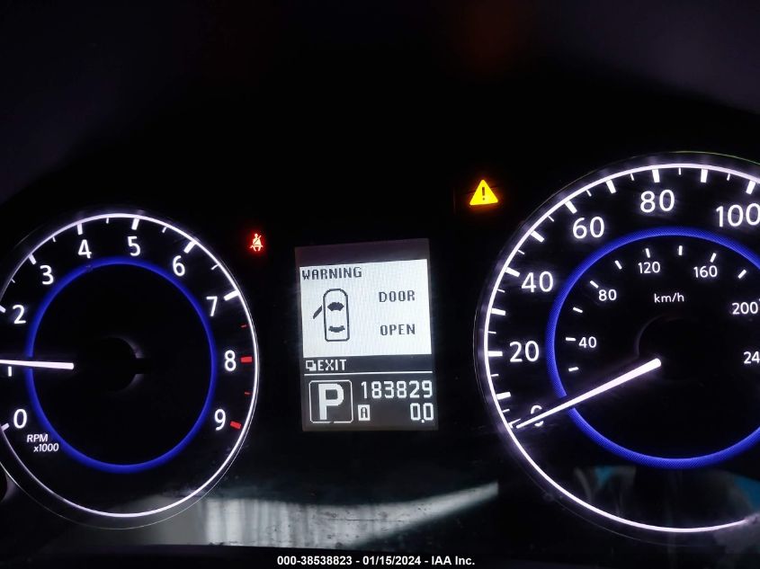 2013 INFINITI G37X - JN1CV6AR8DM754361