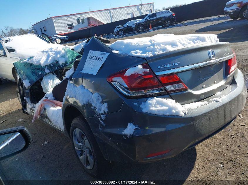 2013 HONDA CIVIC LX - 19XFB2F57DE240629