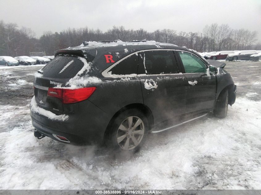 2014 ACURA MDX ADVANCE PKG W/ENTERTAINMENT PKG - 5FRYD4H83EB028262