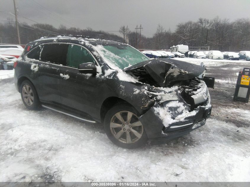2014 ACURA MDX ADVANCE PKG W/ENTERTAINMENT PKG - 5FRYD4H83EB028262