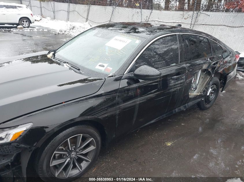 2021 HONDA ACCORD EX-L - 1HGCV1F55MA115198