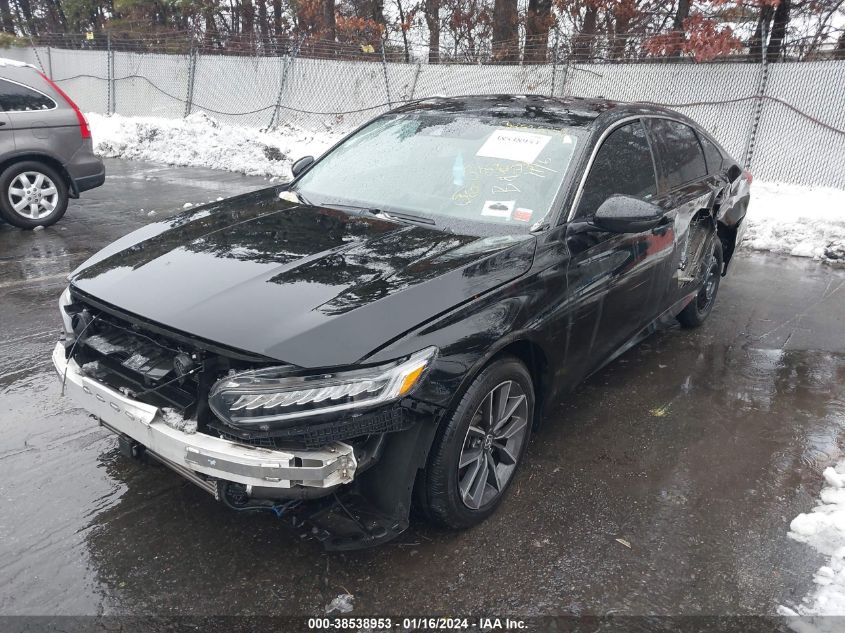 2021 HONDA ACCORD EX-L - 1HGCV1F55MA115198