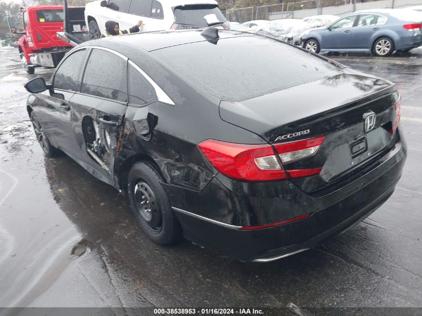 2021 HONDA ACCORD EX-L - 1HGCV1F55MA115198