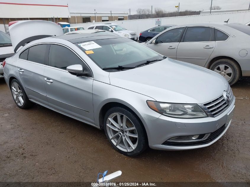 2013 VOLKSWAGEN CC LUXURY - WVWRP7AN3DE507666