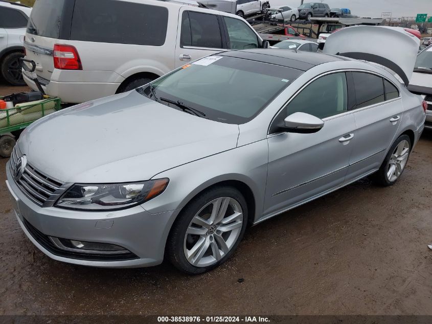 2013 VOLKSWAGEN CC LUXURY - WVWRP7AN3DE507666