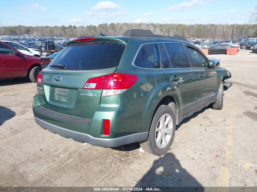 2014 SUBARU OUTBACK 2.5I PREMIUM - 4S4BRCCC5E3265763