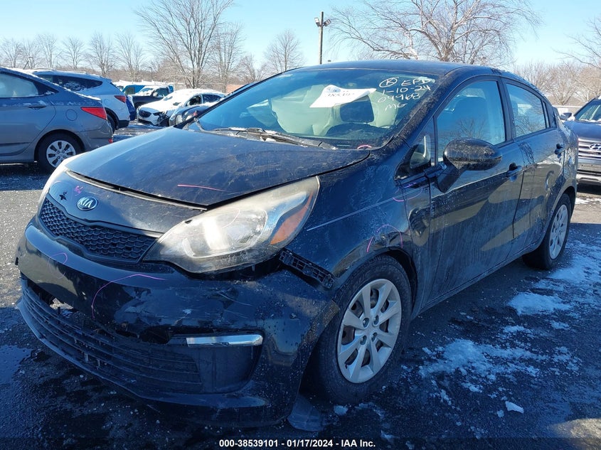VIN KNADM4A39H6009968 2017 KIA RIO LX