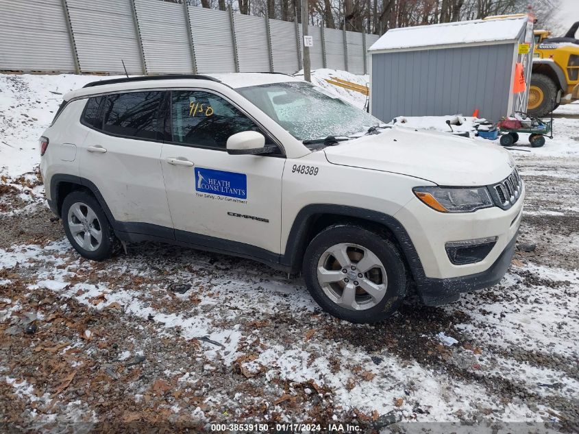 VIN 3C4NJCBBXKT802077 2019 JEEP COMPASS LATITUDE FWD