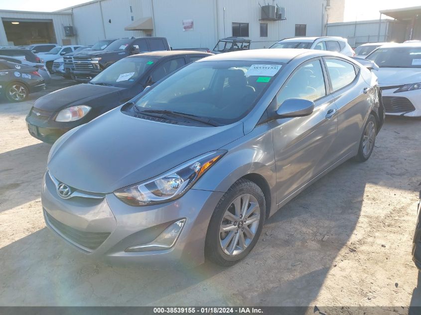 2014 HYUNDAI ELANTRA SE/SPORT/LIMITED - KMHDH4AE8EU184353