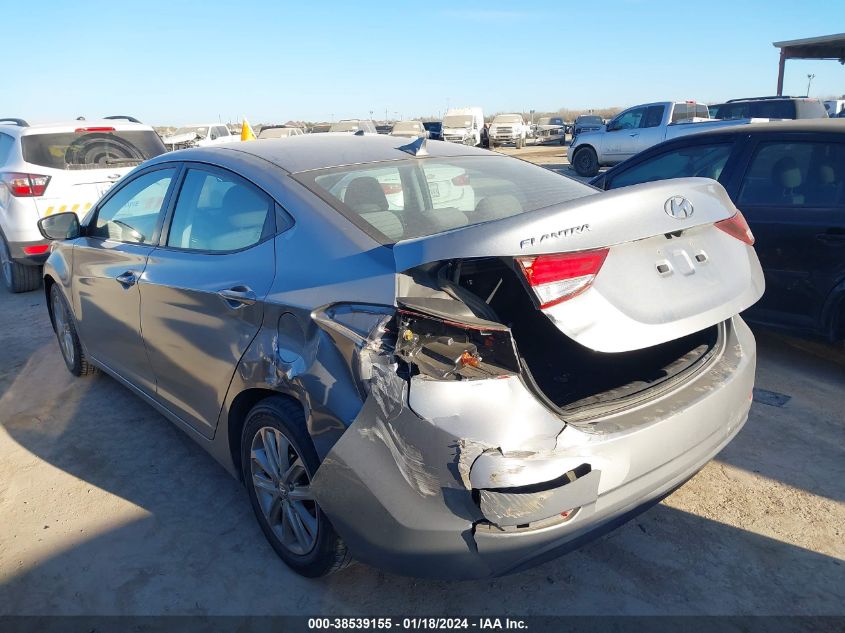 2014 HYUNDAI ELANTRA SE/SPORT/LIMITED - KMHDH4AE8EU184353