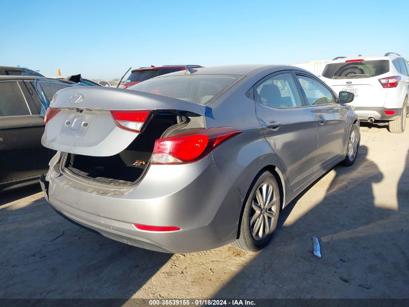 2014 HYUNDAI ELANTRA SE/SPORT/LIMITED - KMHDH4AE8EU184353