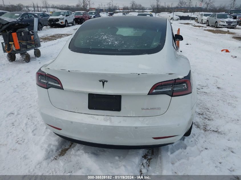 2022 TESLA MODEL 3 PERFORMANCE DUAL MOTOR ALL-WHEEL DRIVE - 5YJ3E1EC4NF112624