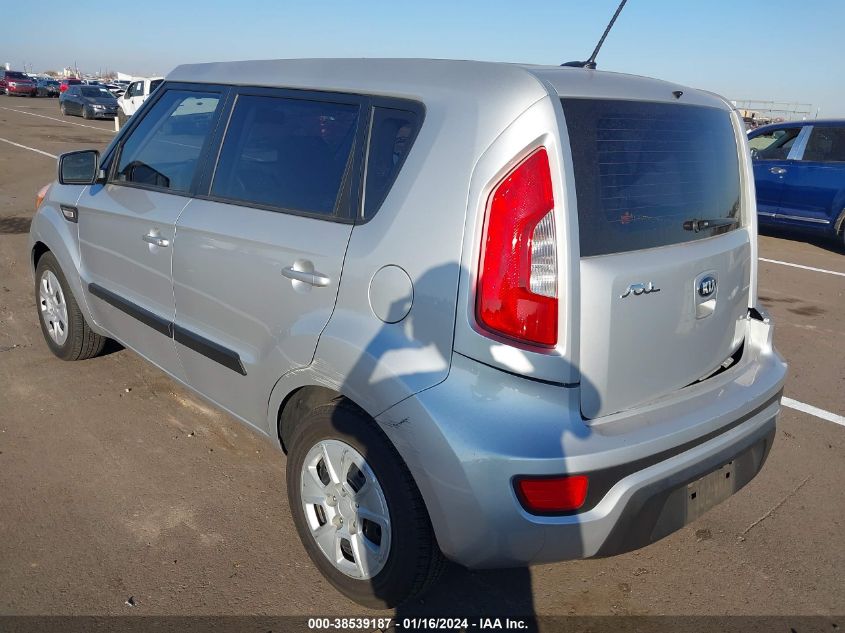 2013 KIA SOUL - KNDJT2A58D7767562