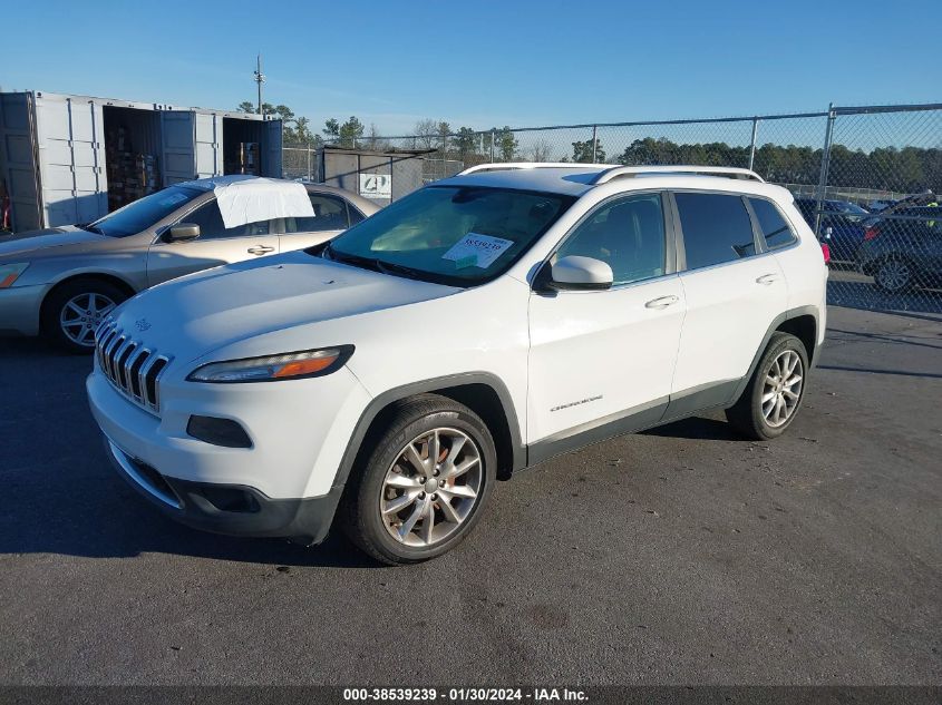 2014 JEEP CHEROKEE LIMITED - 1C4PJLDB3EW201176