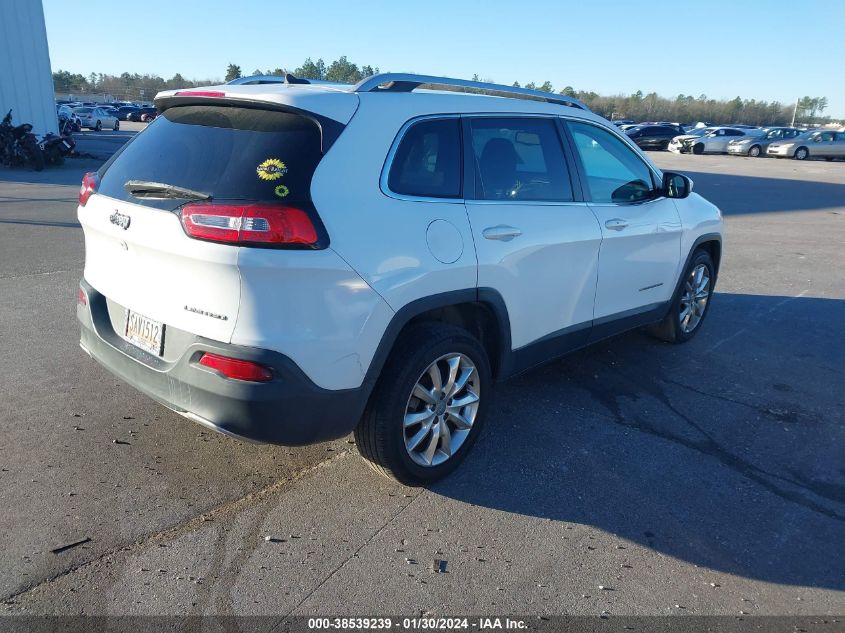 2014 JEEP CHEROKEE LIMITED - 1C4PJLDB3EW201176