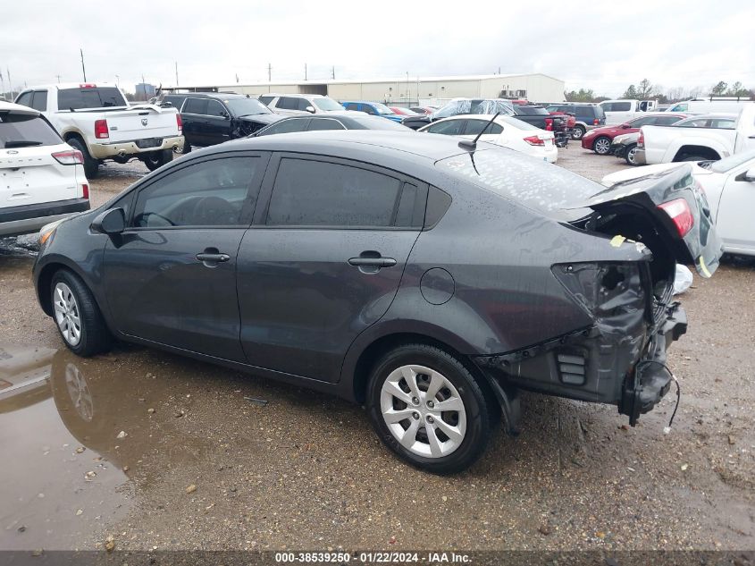 2013 KIA RIO EX - KNADN4A30D6125065