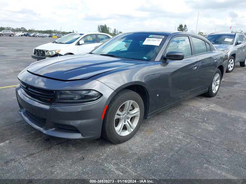 VIN 2C3CDXBG5MH632549 2021 DODGE CHARGER SXT RWD