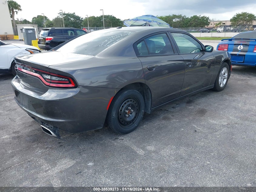 VIN 2C3CDXBG5MH632549 2021 DODGE CHARGER SXT RWD