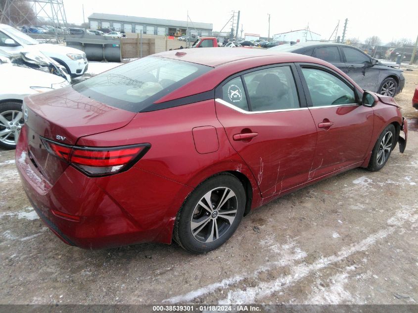 2020 NISSAN SENTRA SV XTRONIC CVT - 3N1AB8CVXLY222160