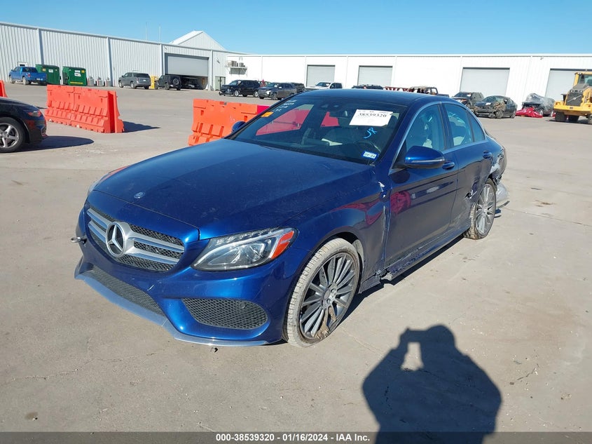 VIN 55SWF4JB2HU196857 2017 MERCEDES-BENZ C 300 LUXURY/SPORT