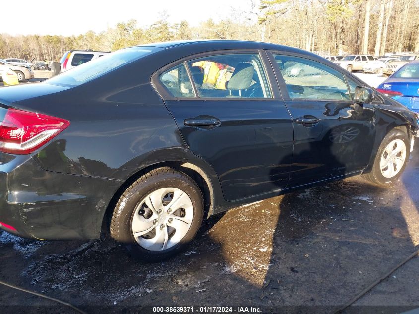 2014 HONDA CIVIC LX - 19XFB2F58EE086398