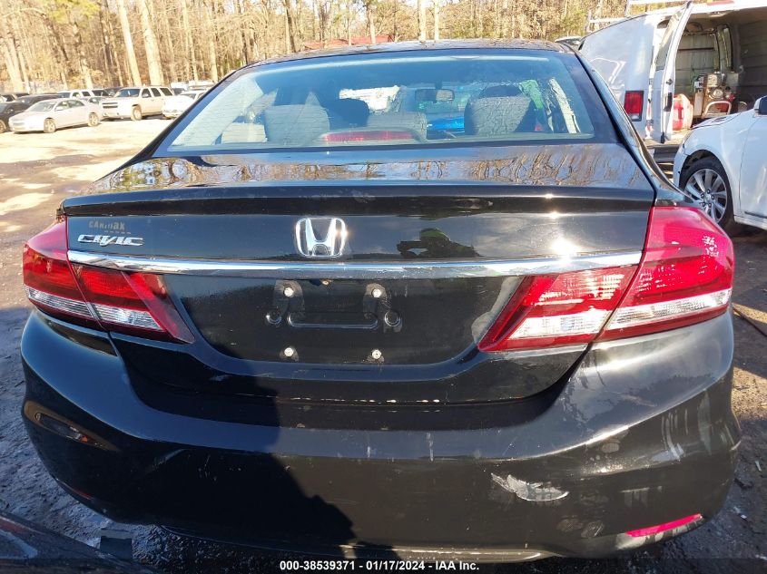 2014 HONDA CIVIC LX - 19XFB2F58EE086398