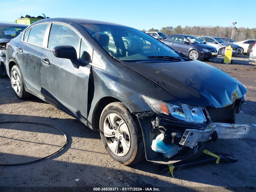 2014 HONDA CIVIC LX - 19XFB2F58EE086398