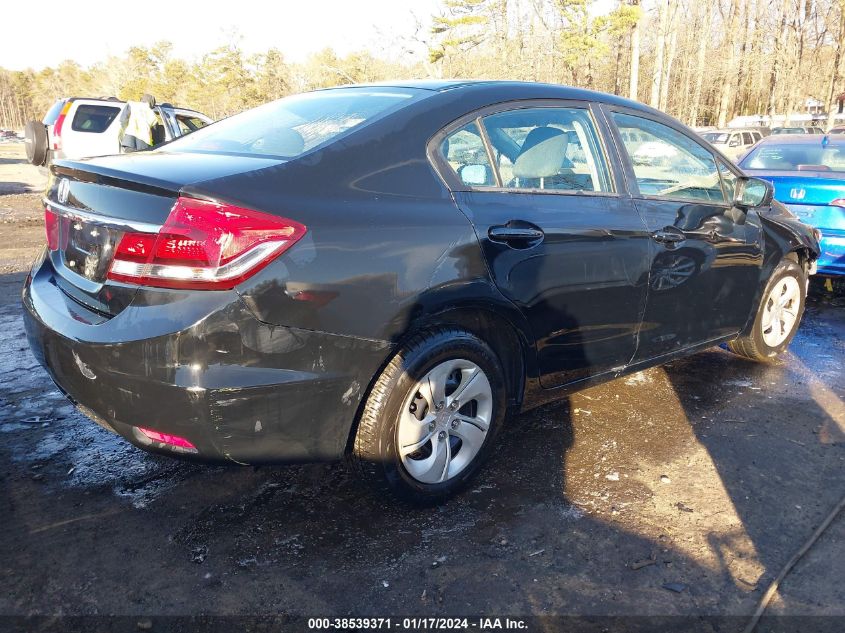 2014 HONDA CIVIC LX - 19XFB2F58EE086398
