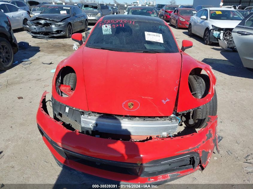 2022 PORSCHE 911 CARRERA S/CARRERA 4S/CARR - WP0AB2A96NS221394