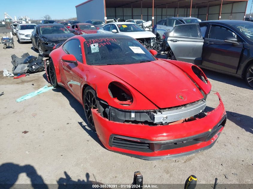 2022 PORSCHE 911 CARRERA S/CARRERA 4S/CARR - WP0AB2A96NS221394