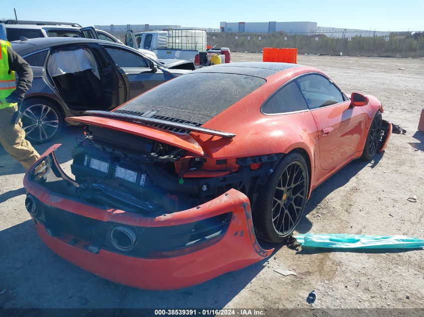 2022 PORSCHE 911 CARRERA S/CARRERA 4S/CARR - WP0AB2A96NS221394