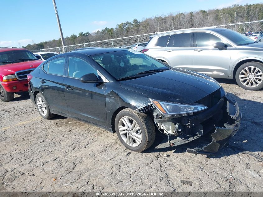 2019 HYUNDAI ELANTRA SEL - KMHD84LFXKU731186