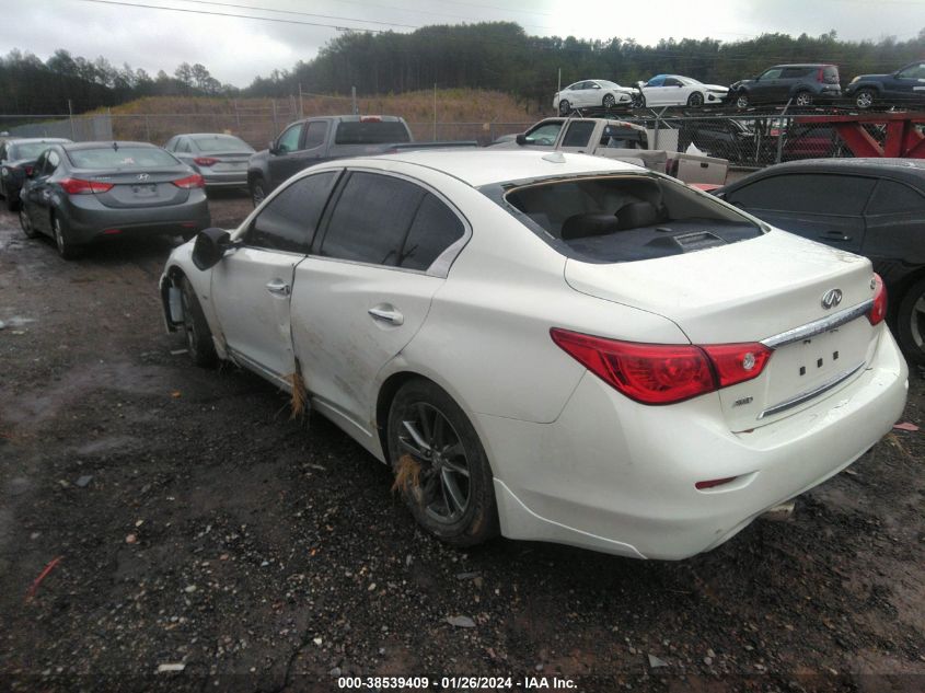 2017 INFINITI Q50 PREMIUM/SPORT/SE - JN1EV7ARXHM838007
