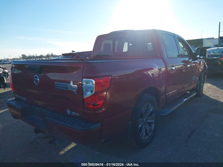 2019 NISSAN TITAN SV - 1N6AA1E67KN501720