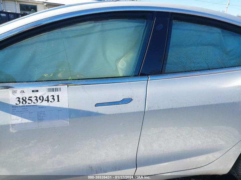 VIN 5YJ3E1EB3LF622094 2020 TESLA MODEL 3
