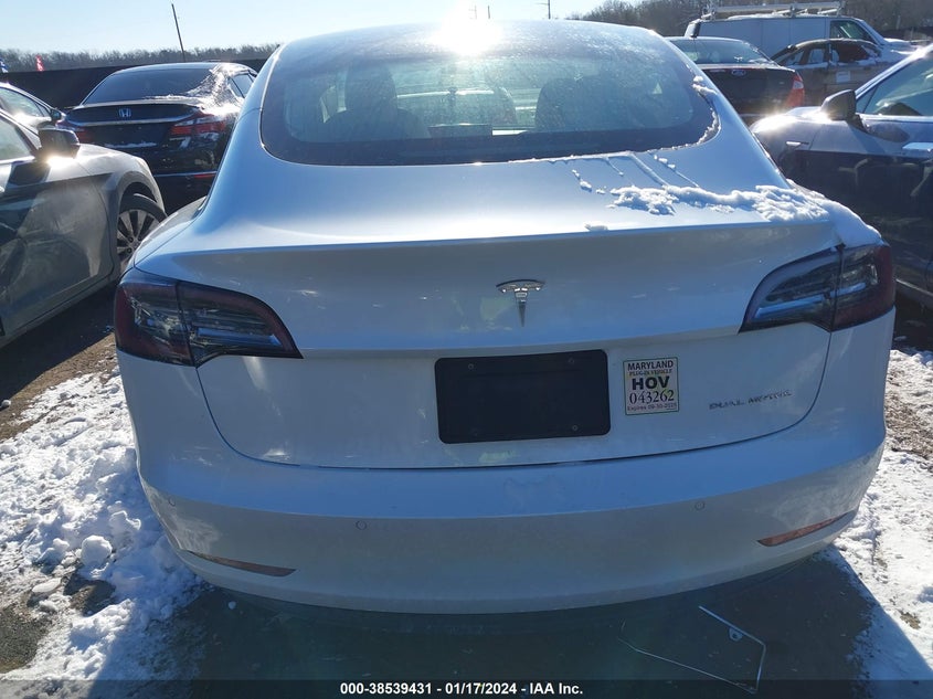 VIN 5YJ3E1EB3LF622094 2020 TESLA MODEL 3