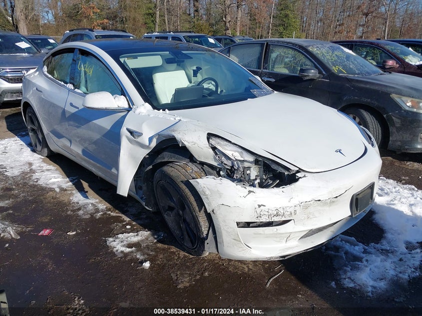 VIN 5YJ3E1EB3LF622094 2020 TESLA MODEL 3