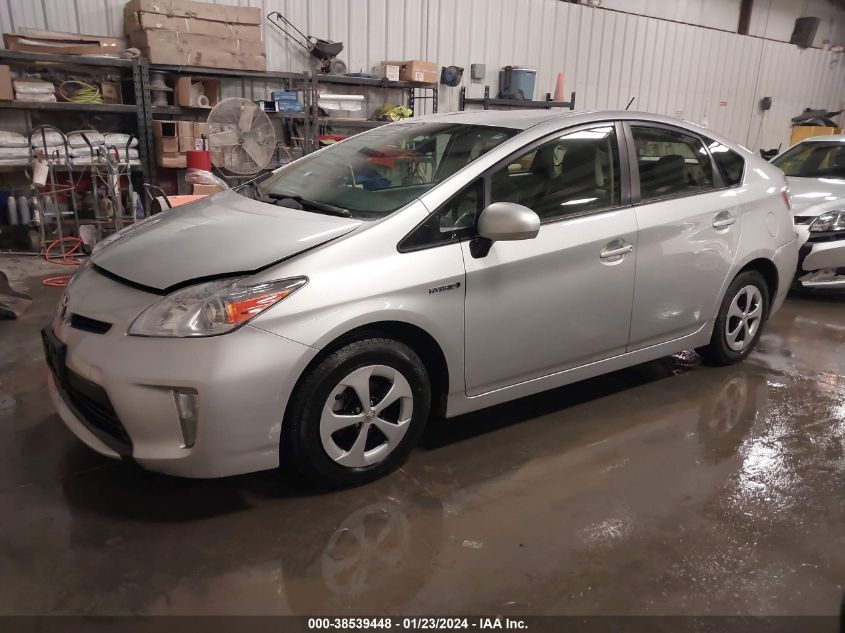 2015 TOYOTA PRIUS TWO - JTDKN3DU4F1994406