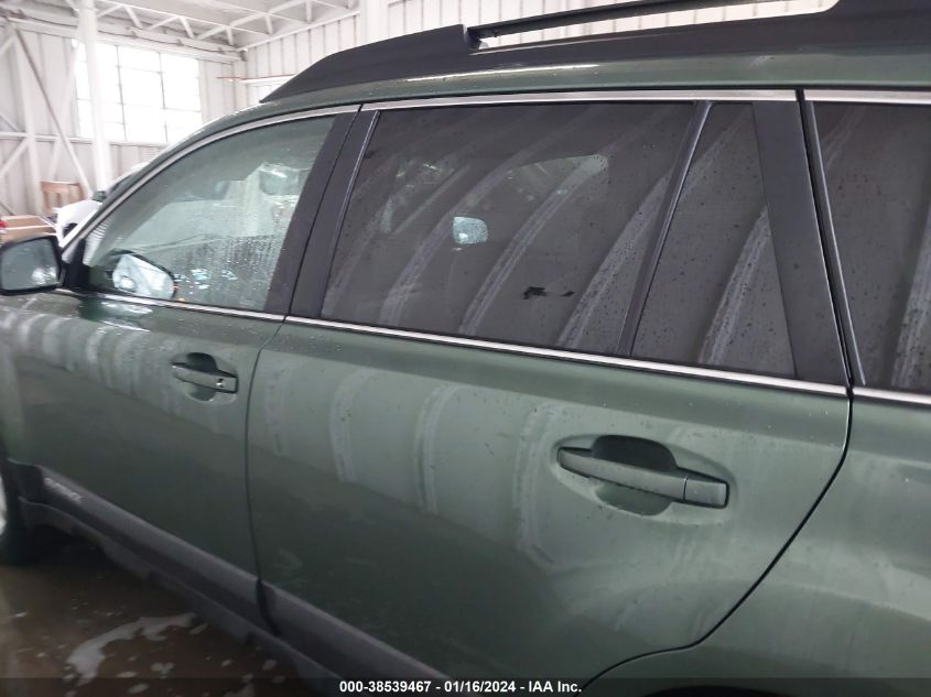 2013 SUBARU OUTBACK 2.5I LIMITED - 4S4BRBKC9D3260348
