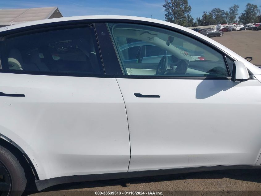 2022 TESLA MODEL Y LONG RANGE DUAL MOTOR ALL-WHEEL DRIVE - 7SAYGDEEXNF321758