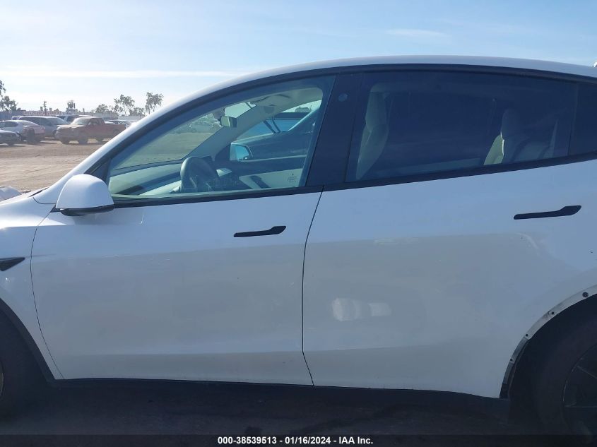 2022 TESLA MODEL Y LONG RANGE DUAL MOTOR ALL-WHEEL DRIVE - 7SAYGDEEXNF321758