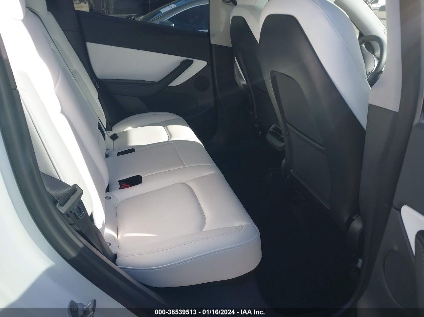 2022 TESLA MODEL Y LONG RANGE DUAL MOTOR ALL-WHEEL DRIVE - 7SAYGDEEXNF321758