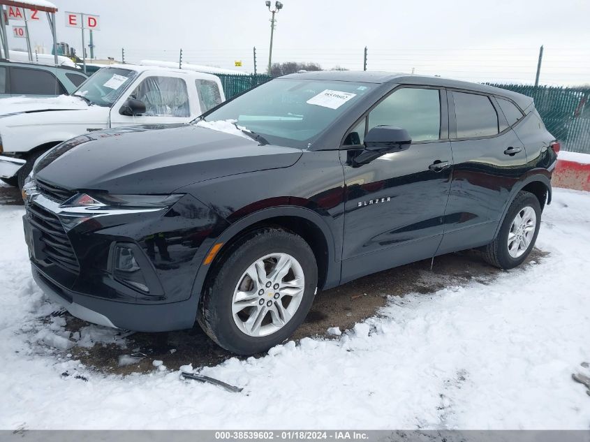 2020 CHEVROLET BLAZER FWD 1LT - 3GNKBBRA6LS572222