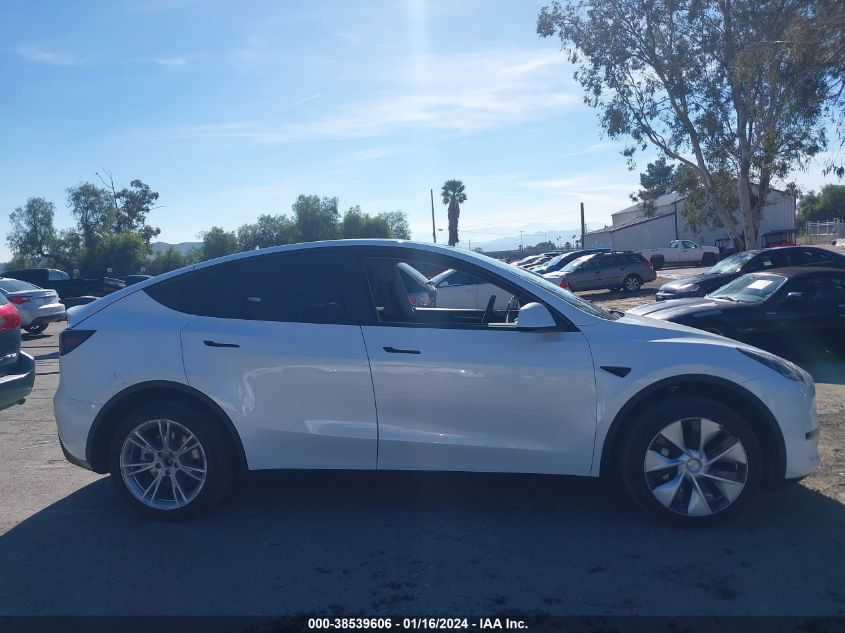 2023 TESLA MODEL Y AWD/LONG RANGE DUAL MOTOR ALL-WHEEL DRIVE - 7SAYGDEE0PA092250