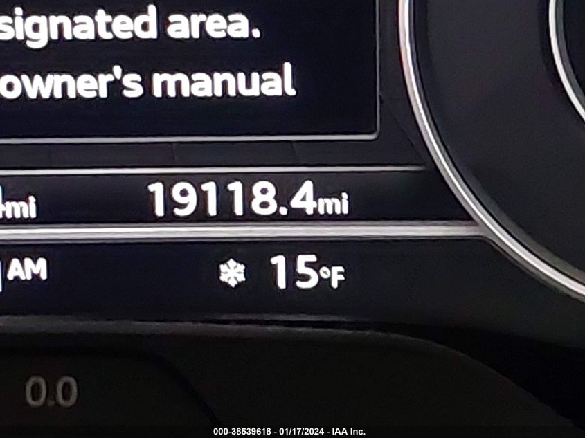 2019 AUDI S3 PREMIUM PLUS - WAUB1GFF9KA079012
