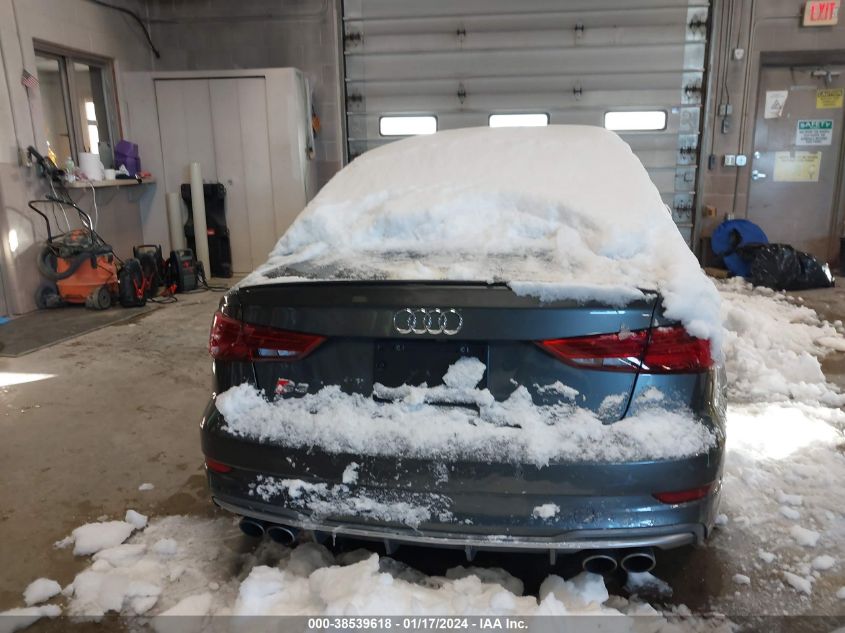 WAUB1GFF9KA079012 | 2019 AUDI S3