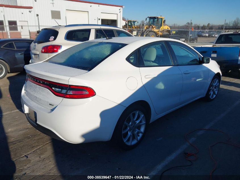 2013 DODGE DART SXT/RALLYE - 1C3CDFBA8DD109982