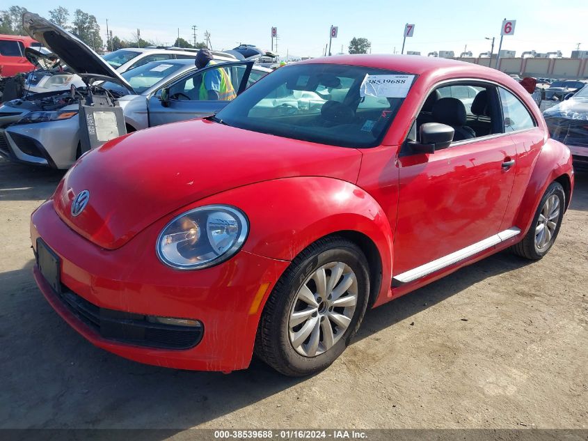 2015 VOLKSWAGEN BEETLE 1.8T FLEET EDITION - 3VWF17AT2FM642277