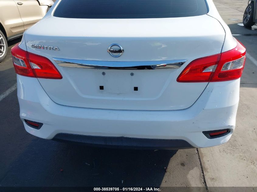 2016 NISSAN SENTRA S/SV/SR/SL - 3N1AB7AP0GY314060