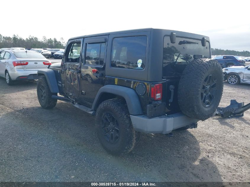 2017 JEEP WRANGLER UNLIMITED SPORT - 1C4BJWDG0HL535937